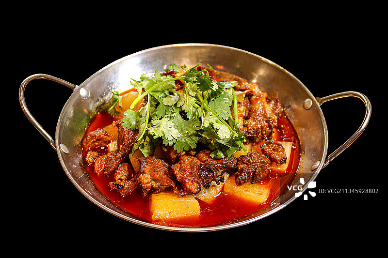 干锅排骨图片素材