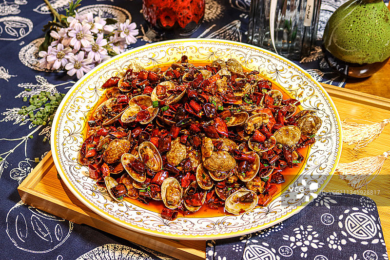 香辣花甲图片素材