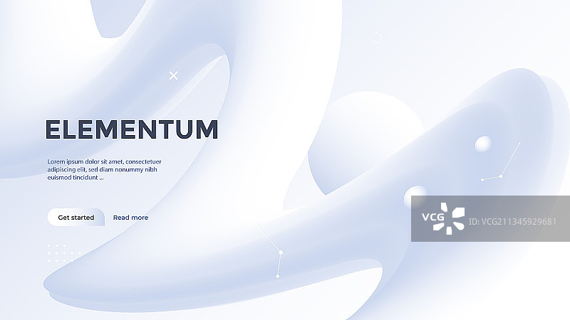 渐变光波新拟物主义海报图片素材