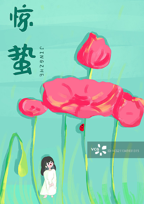 24节气，春天图片素材