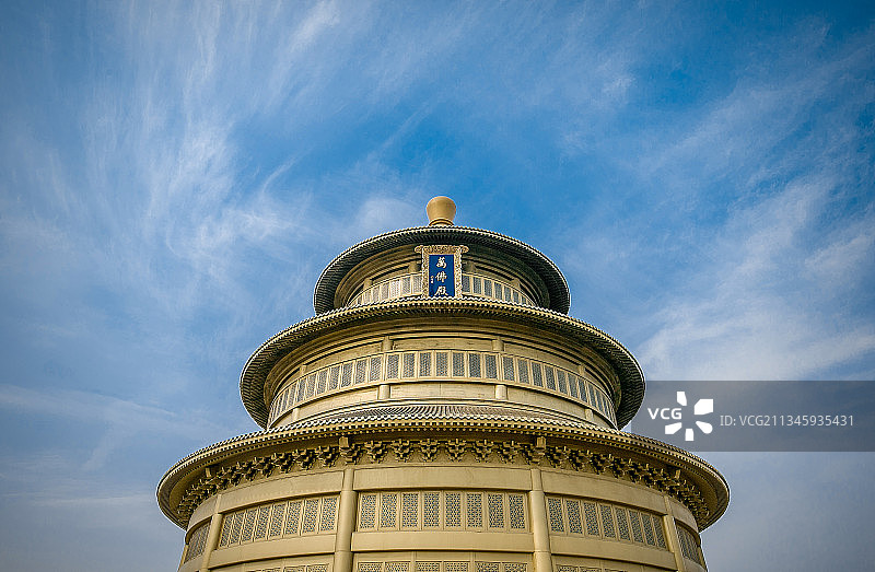 德州海岛金山寺景区图片素材