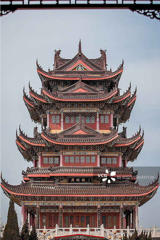 德州海岛金山寺景区图片素材