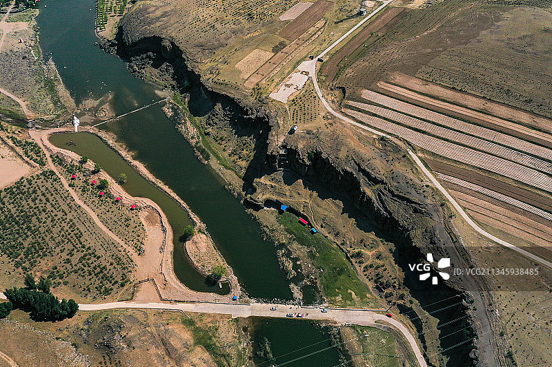 大同洪门寺遗址图片素材