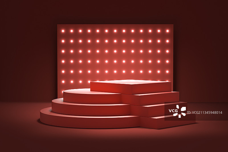 三维图形 空间 红色 光 背景图片素材