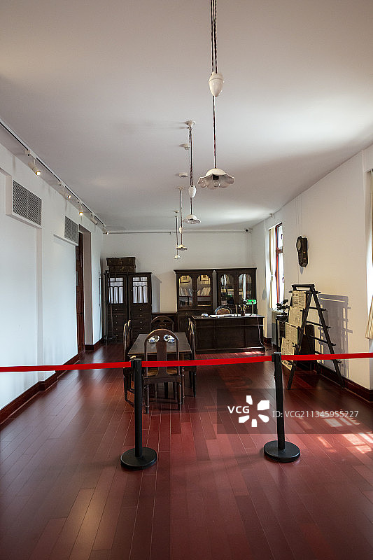 北京大学红楼（中国共产党早期北京革命活动旧址）——文科学长室图片素材