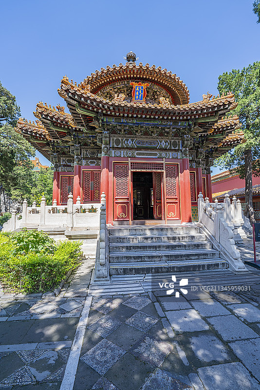 故宫万春亭建筑之美图片素材