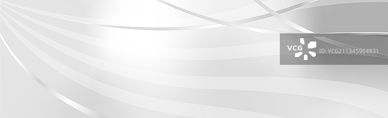 带波浪线的灰白色背景图片素材