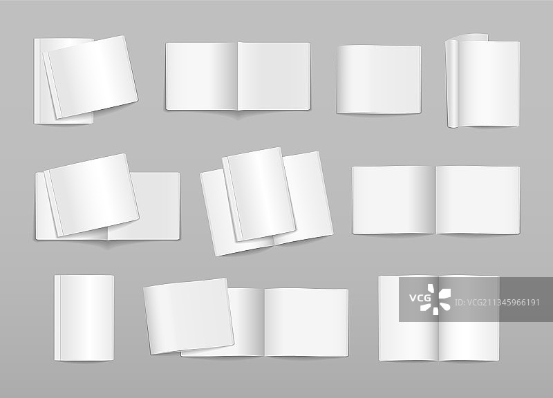 空白杂志封面小册子图片素材