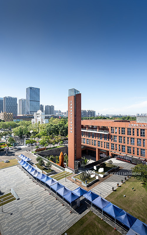 广东佛山北滘和园，和美术馆，北滘市民中心，北滘公园图片素材