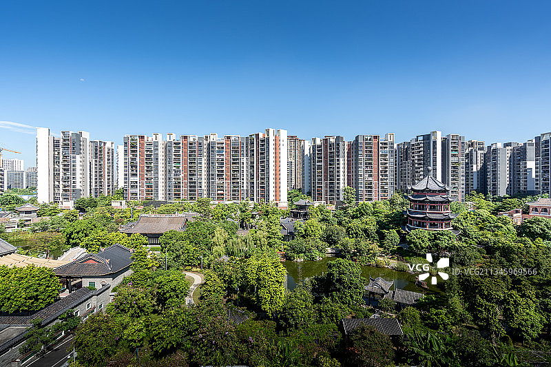 广东佛山北滘和园，和美术馆，北滘市民中心，北滘公园图片素材