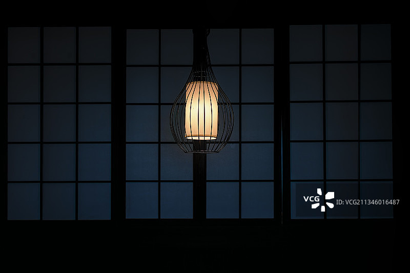 孤灯图片素材