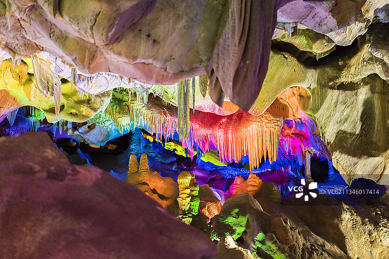 20180421中国 河北省 邢台市 临城县 崆山白云洞图片素材