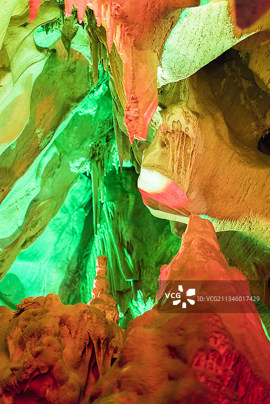 20180421中国 河北省 邢台市 临城县 崆山白云洞图片素材