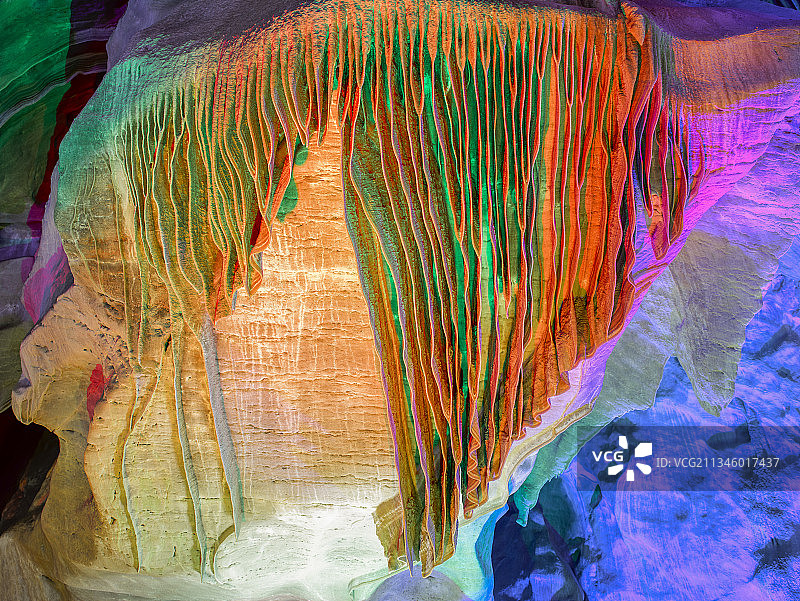 20180421中国 河北省 邢台市 临城县 崆山白云洞图片素材