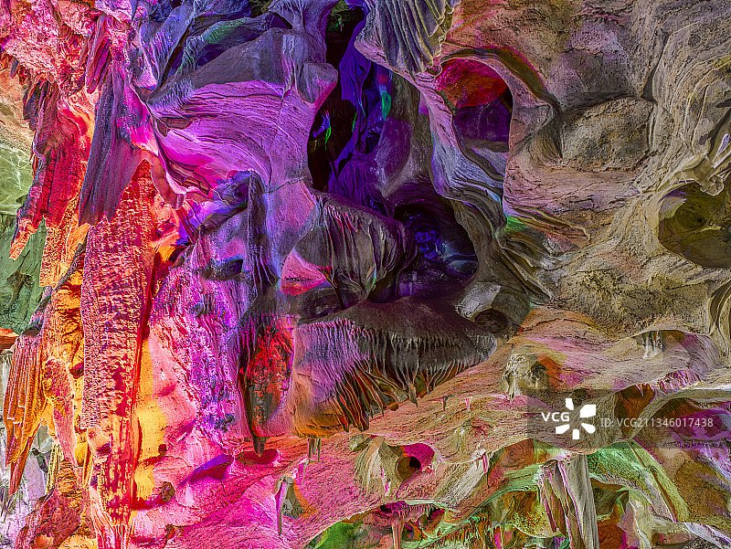 20180421中国 河北省 邢台市 临城县 崆山白云洞图片素材