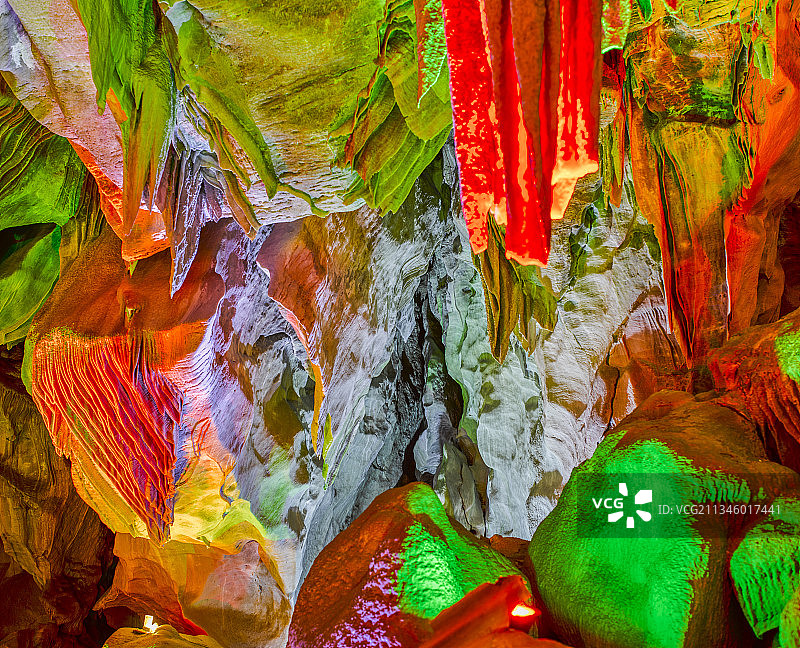 20180421中国 河北省 邢台市 临城县 崆山白云洞图片素材