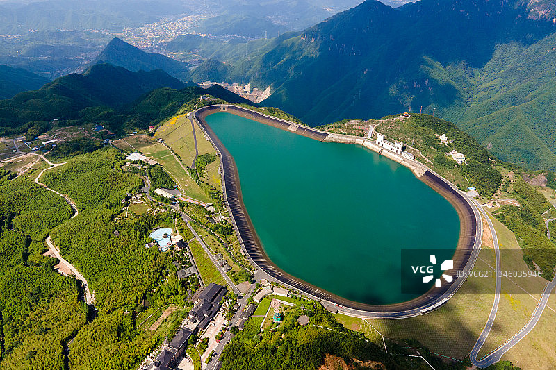 湖州安吉江南天池图片素材