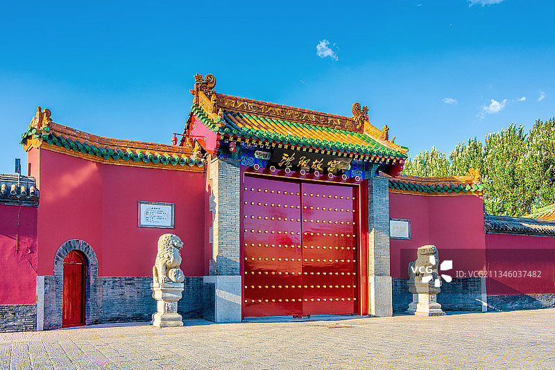 中国辽宁沈阳故宫图片素材