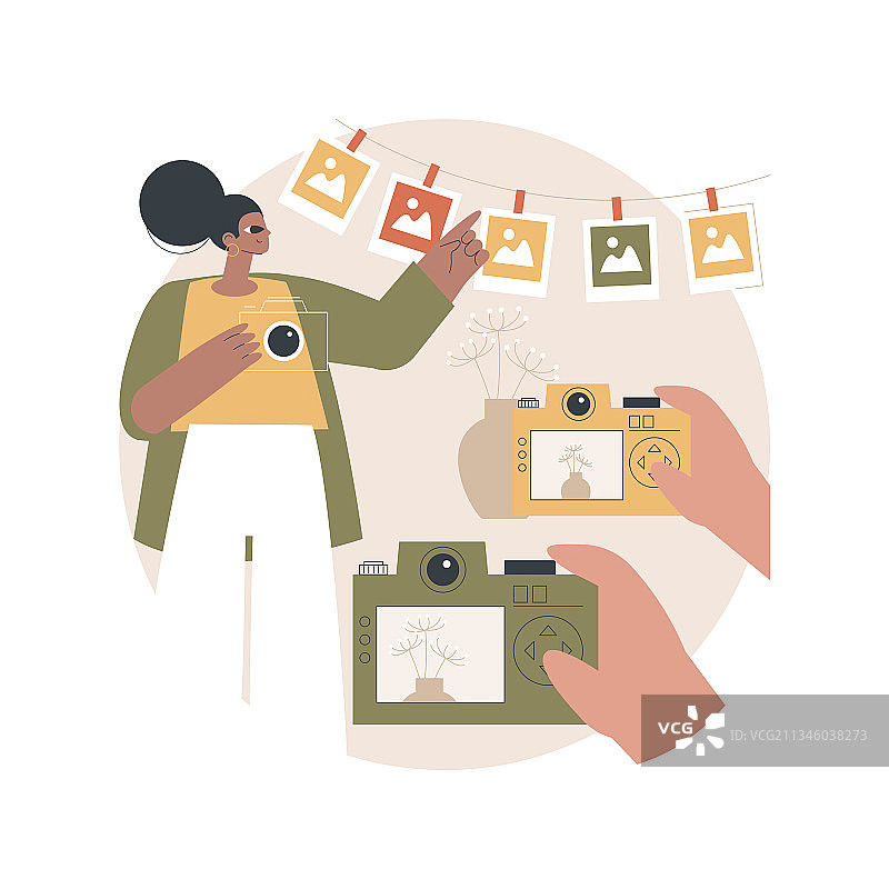 摄影工作坊抽象概念图片素材