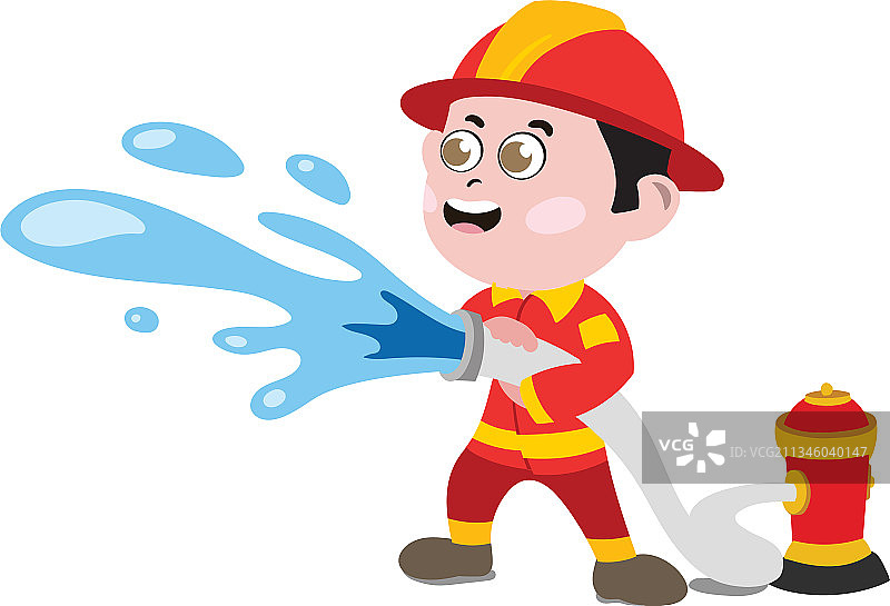 扮演不同职业的儿童图片素材