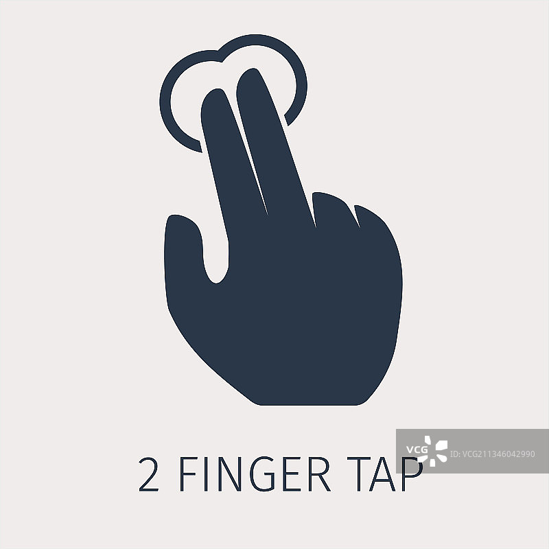 触摸手势图标图片素材