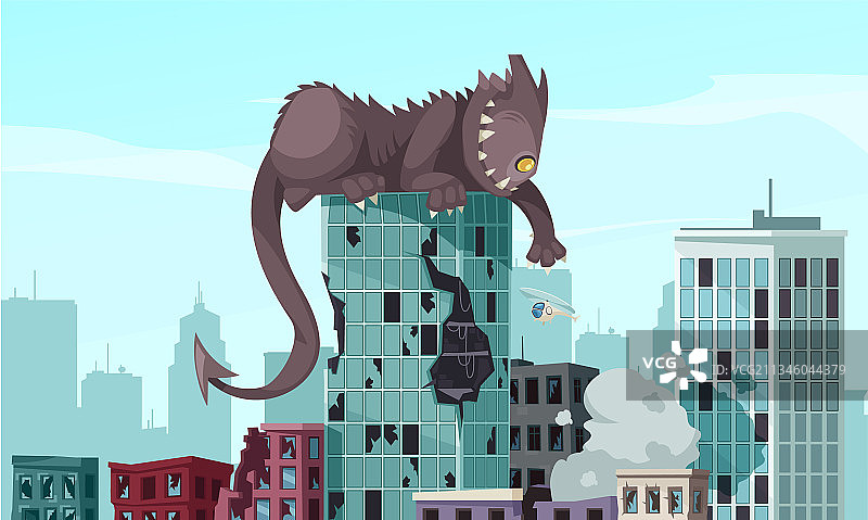 怪物卡通图片素材