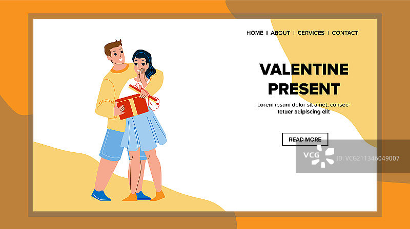 丈夫送给妻子的情人节礼物图片素材