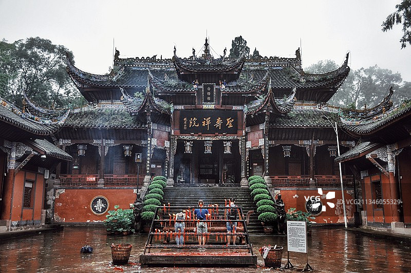 重庆大足石刻圣寿寺图片素材