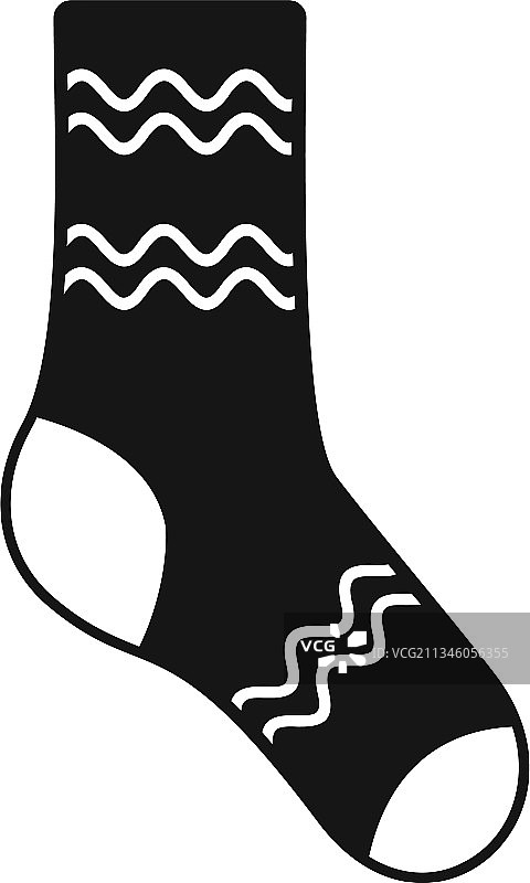 儿童袜子图标简约时尚袜子图片素材