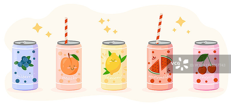 美味苏打饮品图片素材