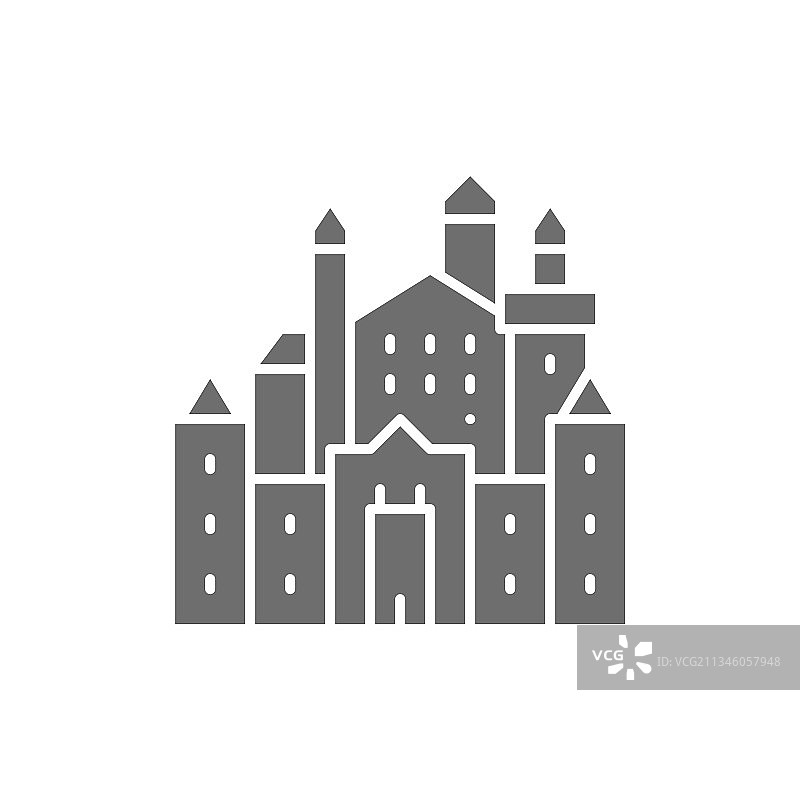 新天鹅堡地标图片素材