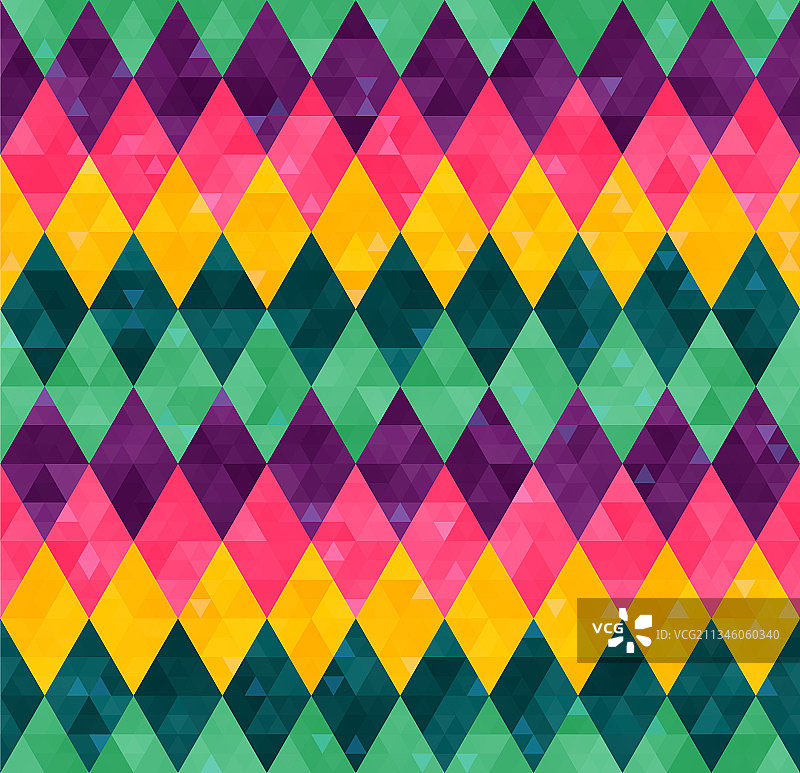 抽象几何无缝菱形图案图片素材