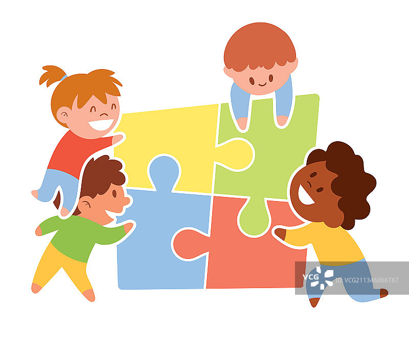 不同国籍的儿童图片素材