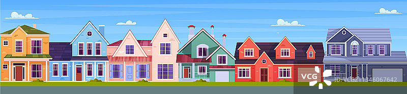 现代小屋别墅设计图片素材