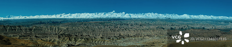 西藏，札达土林，布达拉宫，图片素材
