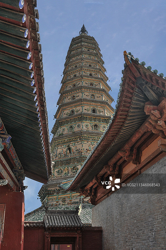 晋中平遥广胜寺图片素材