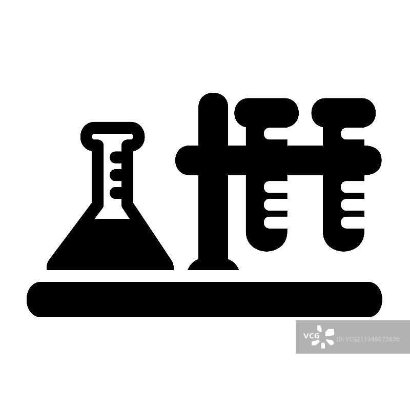 各种项目的实验室纯色风格图标图片素材