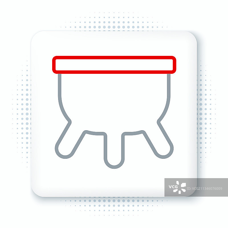 线条乳房图标图片素材