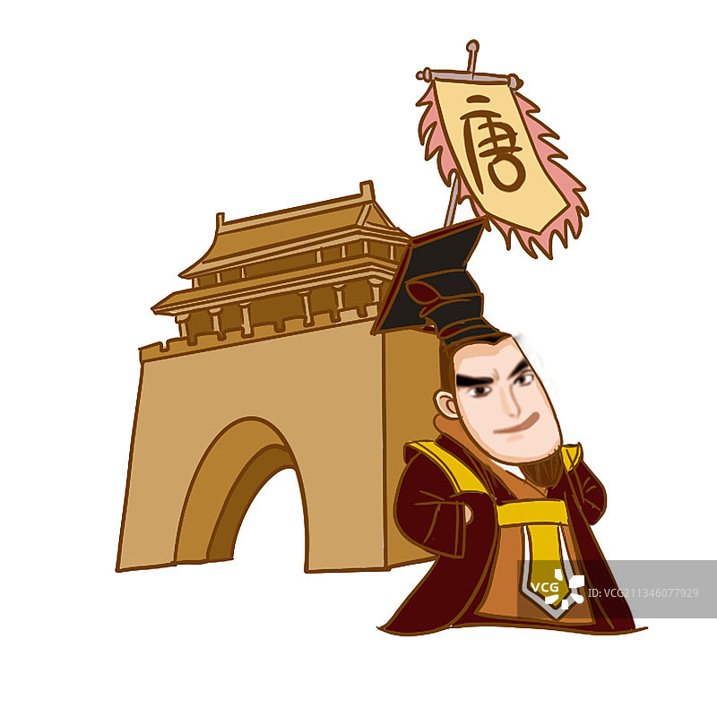 隋炀帝图片素材