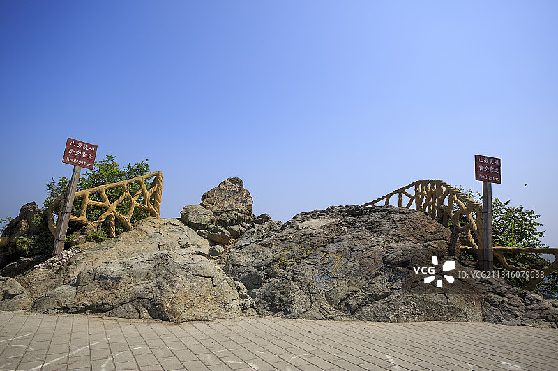 西山国家森林公园，鬼笑石图片素材