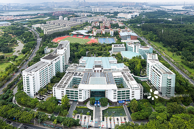 广东广州大学城中医院图片素材