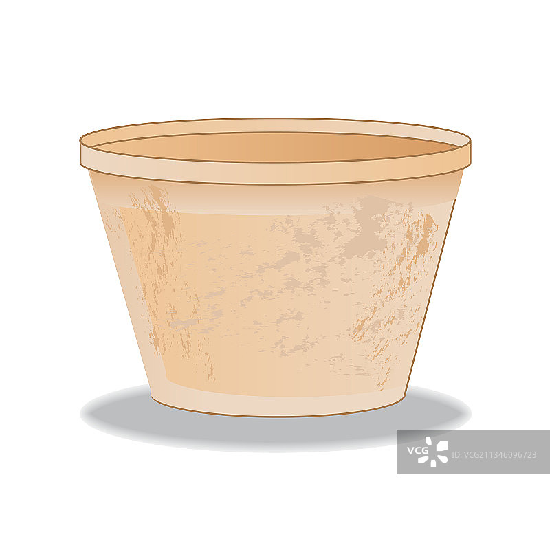 植物黏土盆栽图片素材