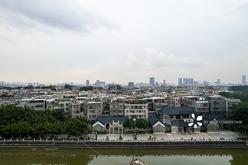 广东广州海珠区石基村粤海第一关图片素材