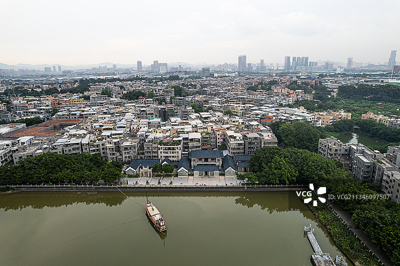 广东广州海珠区石基村粤海第一关图片素材