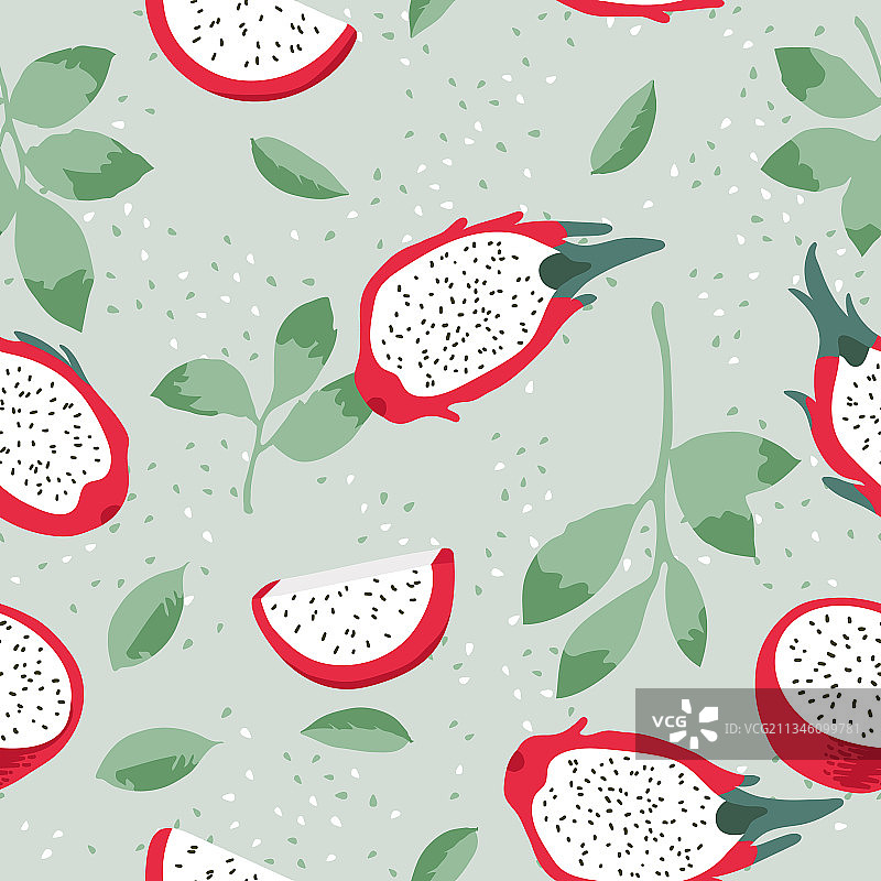 火龙果花夏季图案图片素材