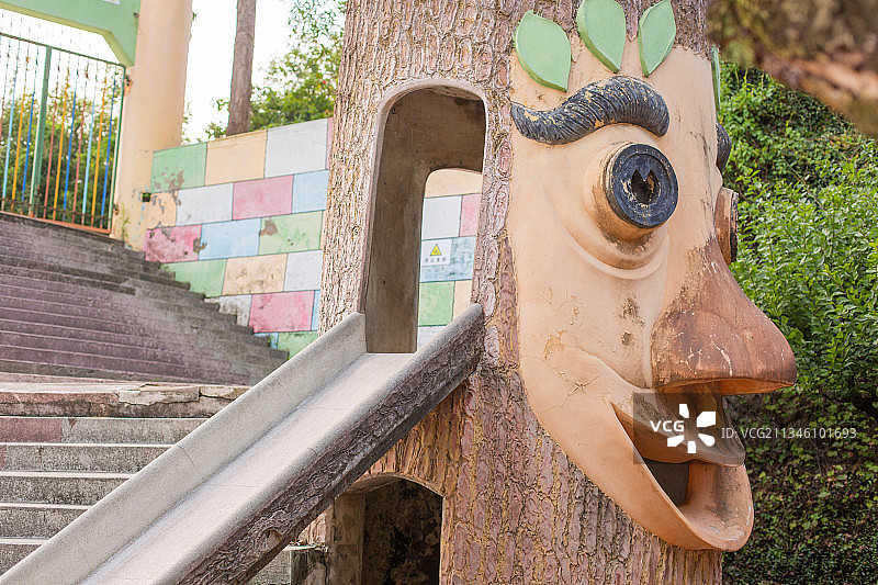 台州东山公园图片素材