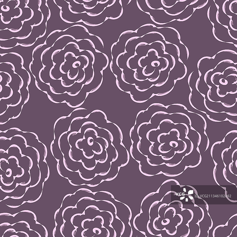 牡丹无缝图案图片素材