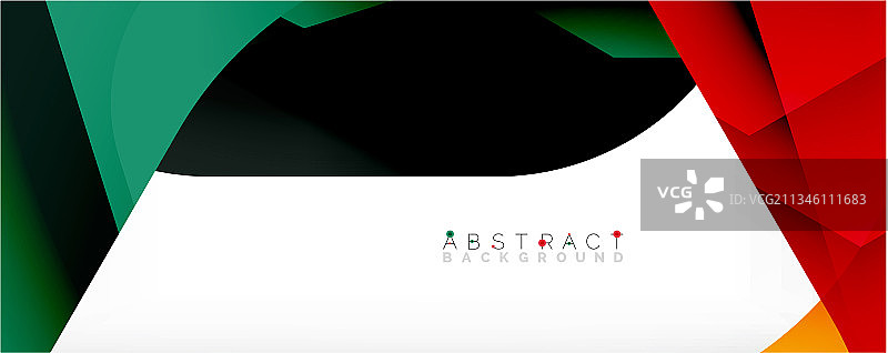 几何抽象背景-多彩的图片素材