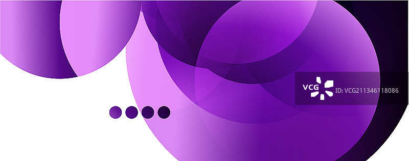 流体梯度旋转和圆圈明亮的颜色图片素材