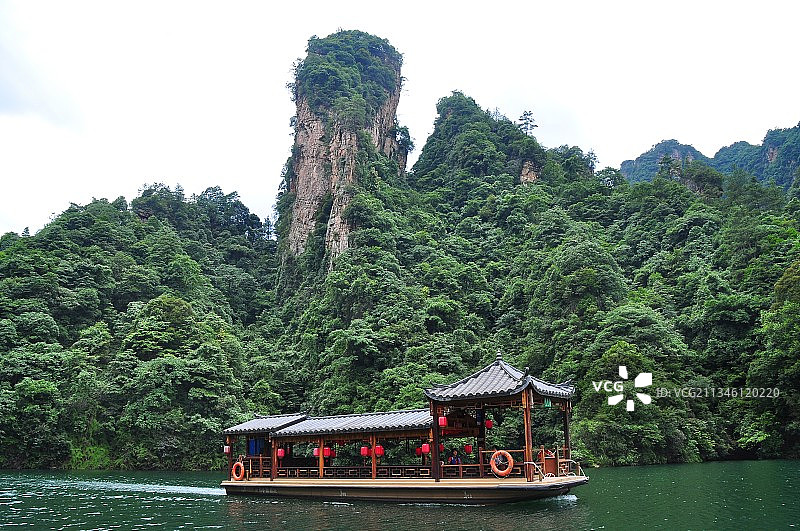 宝峰湖风光图片素材